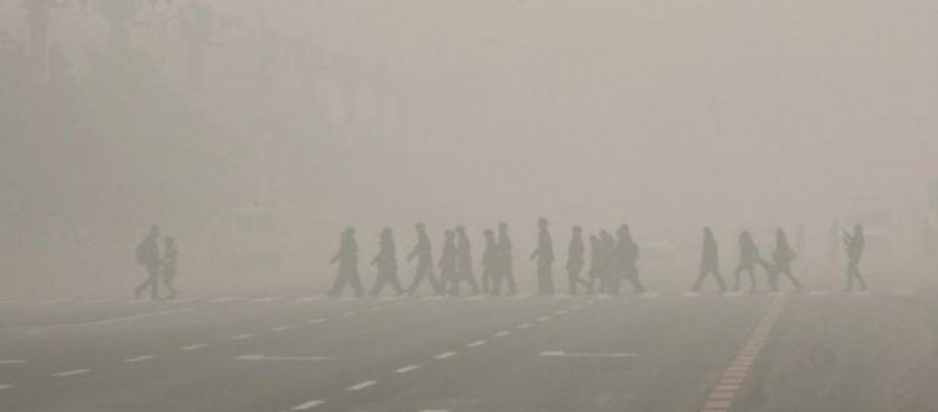 Κίνα: Αιθαλομίχλη έχει πνίξει τις βόρειες επαρχίες της χώρας